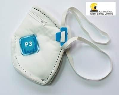 מסכת אף פה מתכלה 36 יחידות מיגון P3