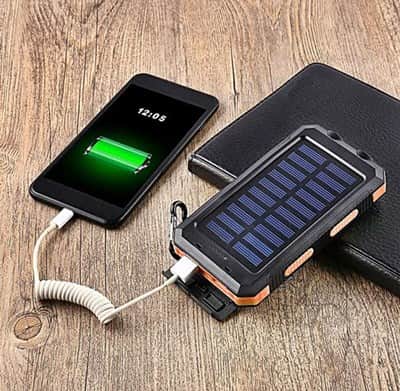 סוללת גיבוי סולארית 20000mah GiantR7