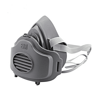 מסיכת אף פה רב פעמית N95 3M פדים X5